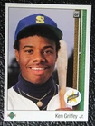 1989 Upper Deck #1 Ken Griffey Jr. Rookie RC Seattle Mariners EXCELLENT! D
