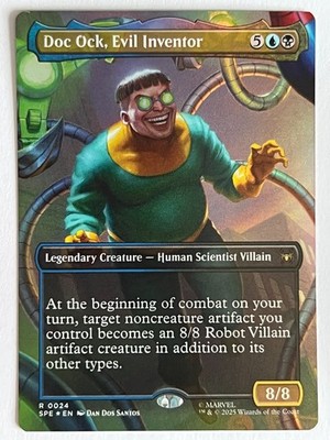 Doc Ock, Evil Inventor (Borderless) Marvel's Spider-Man: Eternal-Legal Foil
