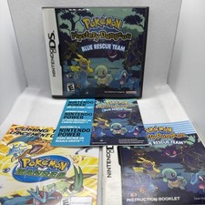 Pokémon Mystery Dungeon: Blue Rescue Team Nintendo DS Case & Manual Only NO game