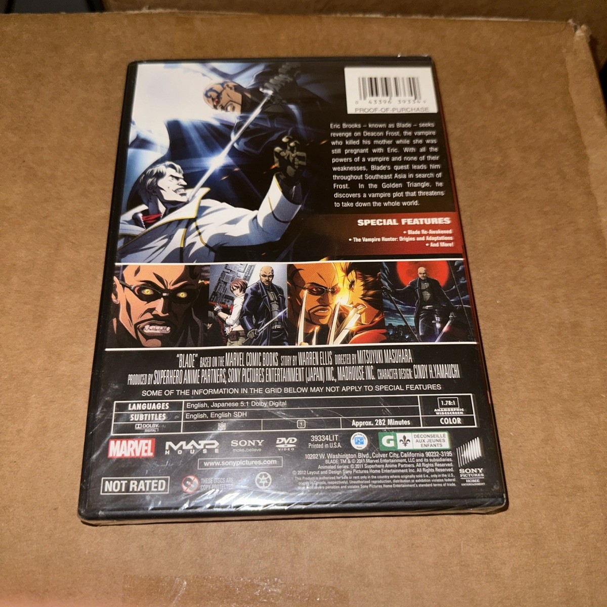 Blade: The Animated Series (DVD, 2012, 2-Disc Set) for sale online