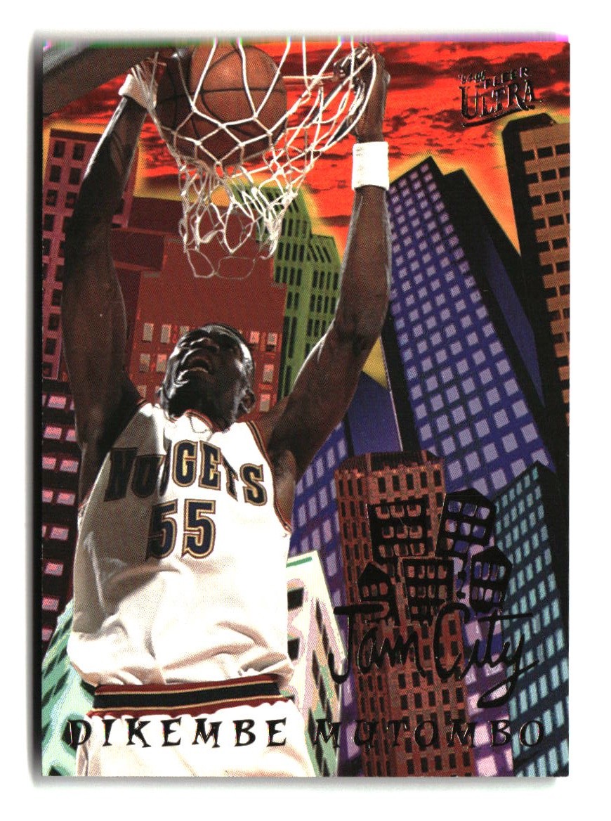 1994-95 Ultra #7 Dikembe Mutombo Jam City