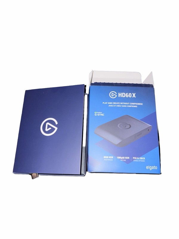 Elgato Gaming HD60 X Gaming Capture Card with Original Elgato Cables