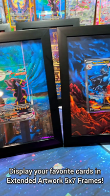Wailord 162 Journey Together Pokemon Extended Art Frame 5x7 Frame