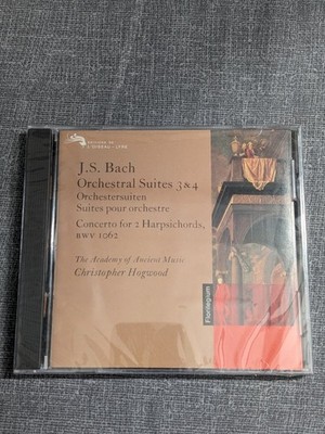 J.S. Bach   Orchestral Suites 3&4 CD 1994 Classical L'Oiseau-Lyre