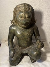Khmer stile bronzo antico - Narasimha Vishnu 40 cm, 6 kg