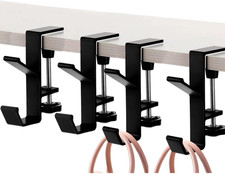 4xKopfhörer Ständer, Headset Halterung Mit Doppelhaken Kopfhörerhalter Halterung