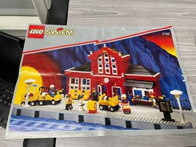 LEGO System 2150 Trains: Train Station  Not Complete Read Description