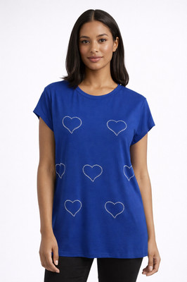 New TWINSET Simona Barbieri Maxi T shirt Top Size Medium