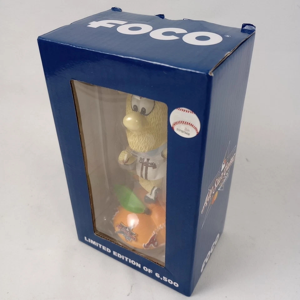 MLB All Star Game 2025 FOCO Braves Blooper Bobblehead Limited Edition 6,500 - Image 2 of 4