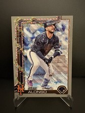 Pete Alonso 2025 Topps Holiday #H34 Silver Glitter Holiday Parallel Mets Orioles