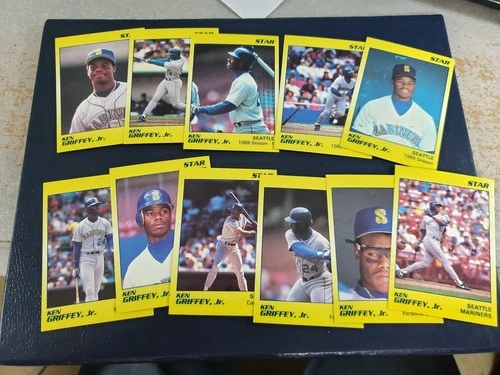 Ken Griffey Jr 1990 Star Company Limited Edition Set 500 Printed - Mariners