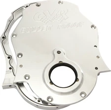 CVR BBC Billet Timing Cover 2-Piece - Polished