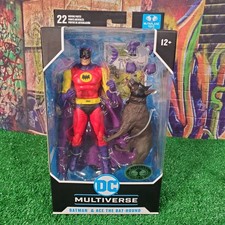 Mcfarlane Toys DC Multiverse Batman and Ace the Bat-Hound Platinum Edition  C49