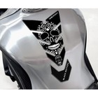 Tank Pad Protector Skull 3 for Harley Davidson Fat Bob,Freewheeler