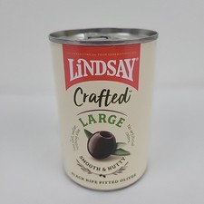 Lindsay Large Black Ripe Pitted Olives 6Oz Can - LOT of 7