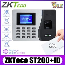 ZKTeco ST200 ID TCP/IP 2.8" Screen Biometric Fingerprint Time Attendance Machine