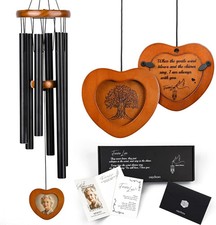 Wind Chimes for Loss of Loved One, Memorial Wind Chimes 32", Sympathy Wind Chime