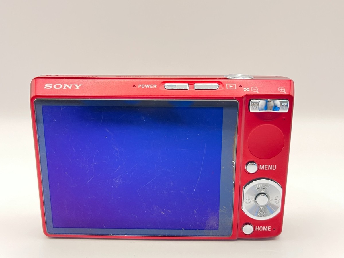 N MINT] Sony Cyber-shot DSC-T100 Red Vintage Digital Camera CCD