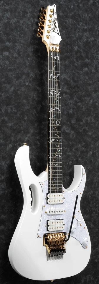 Ibanez JEM7VP JEM Steve Vai Signature Premium Electric Guitar - White - Image 3 of 4