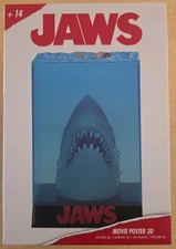Jaws 3D Movie Poster Diorama SD Toys Universal Studios Jaws Figure