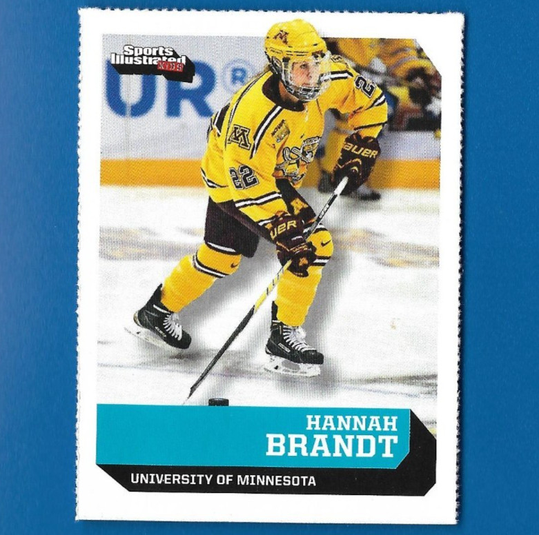 2015 Sports SI Kids Hannah Brandt RC, University Minnesota Women Ice Hockey #421