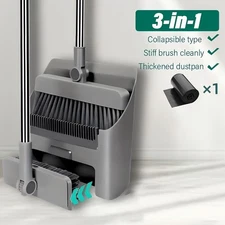 broom and dustpan combo set