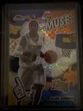 2025-26 Topps Finest Allen Iverson Muse Refractor X-Fractor #M-1 76ers