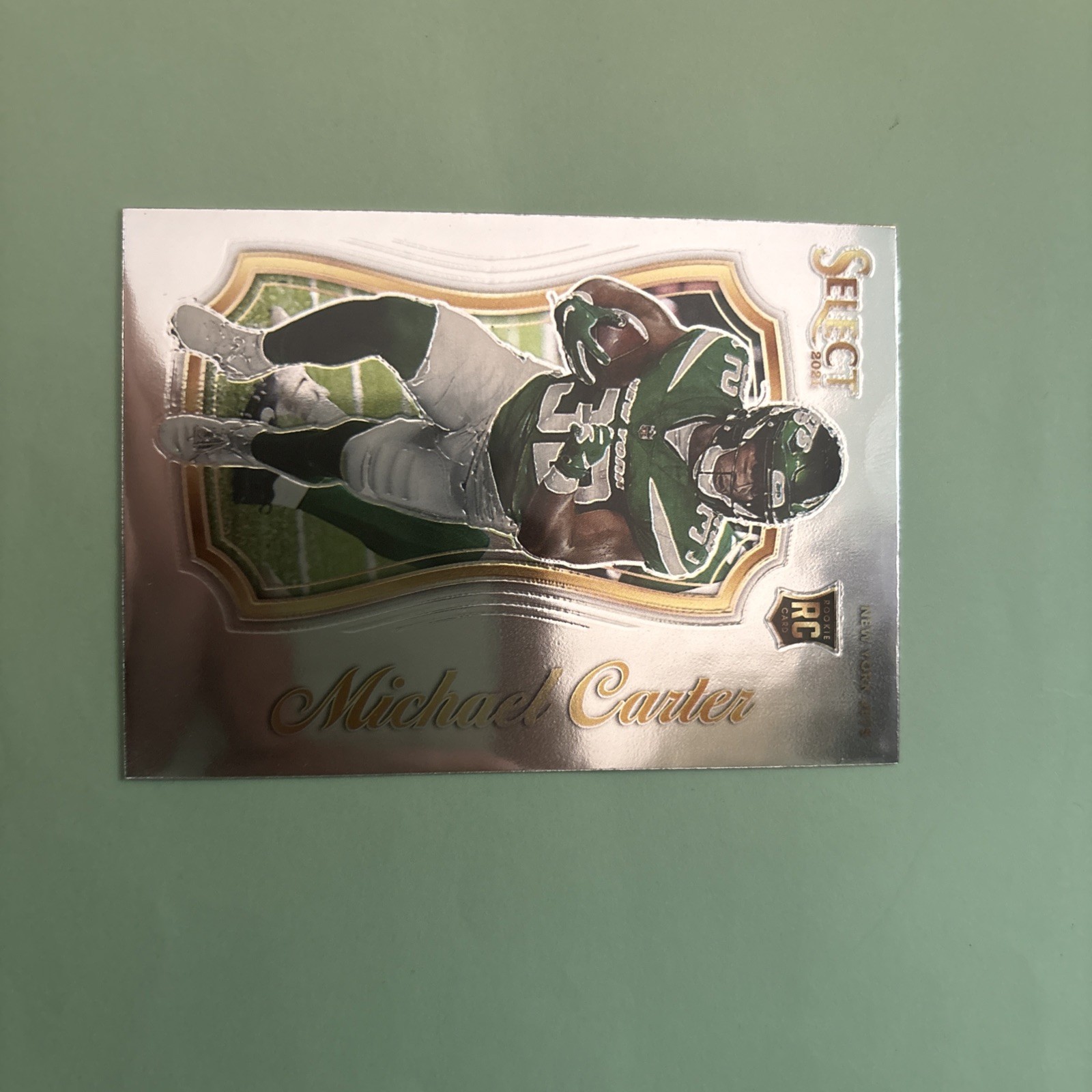 2021 Panini Select - Certified Rookies Michael Carter #SCR-18 Silver Prizm (RC)