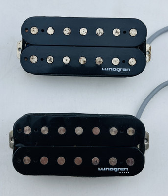 Lundgren M7 Bridge and Neck Pair Humbucker Guitar Pickups Used