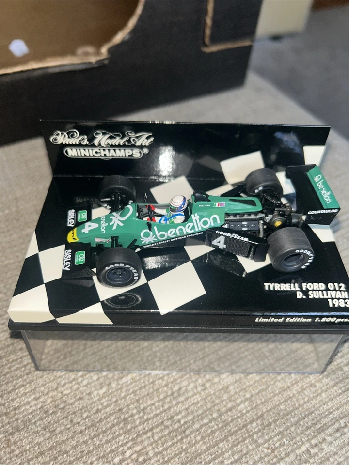 1/43 MINICHAMPS 400 830004 TYRRELL FORD 012 1983 DANNY SULLIVAN - Image 2 of 4