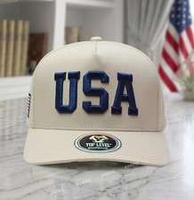 Trump 2026 USA Flag Snapback Hat Patriotic Embroidery Cotton Baseball Cap MAGA