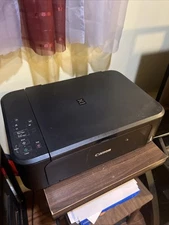 Canon PIXMA MG3520 Wireless All In One Color Inkjet Printer Tested No Ink