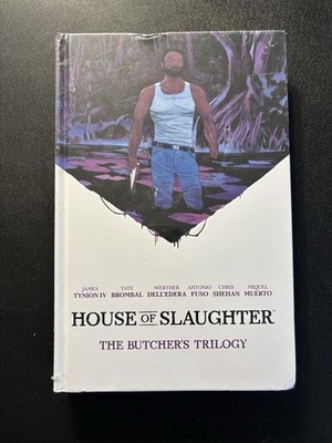 House of Slaughter Butcher Trilogy hardcover hc deluxe sealed ding on cover READ