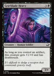 Gravblade Heavy (102/426) - Edge of Eternities - Common