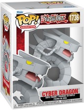 Figura - Yu-gi-oh!: Funko Pop! Animation - Cyber Dragon (vinyl Figure 1736)