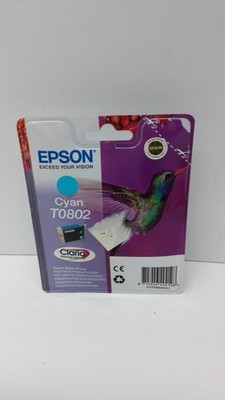 Epson T0802 Tintenpatrone C13T08024010 Cyan für Epson Stylus Photo P50/PX650
