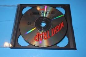 NIGHT TRAP FOR SEGA CD IN ORIGINAL RED BOX & TESTED *NO INSTRUCTIONS*