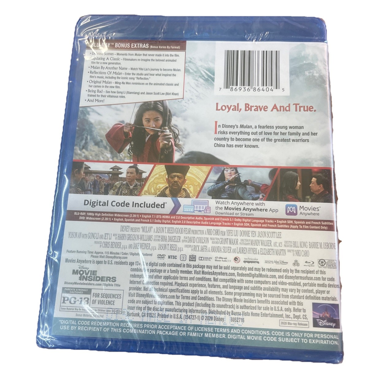 Liu Yifei Mulan 2021 Download 1080p Mulan (Blu-ray, 2020) For Sale - Main Image