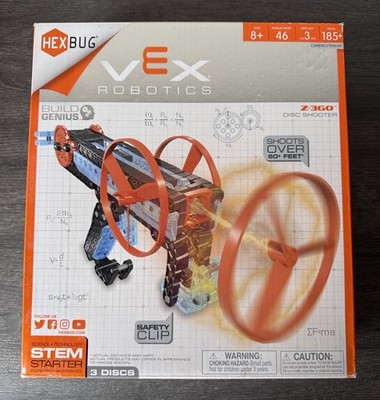 Hexbug VEX Robotics Construction Z-360 Disc Shooter 185+ Pieces Stem Starter Kit