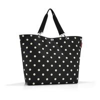 Reisenthel Shopper Xl Mixed Dots ZU7051 Schwarz Schultertasche Strandtasche