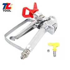 3600 PSI Airless Paint Spray Gun w/ 517 Spray Tip+Nozzle Guard for Sprayers