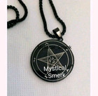 Haunted Doll Active Spirit Negative Witch Owned Scary Satanic Necklace Black No2 — photo 1
