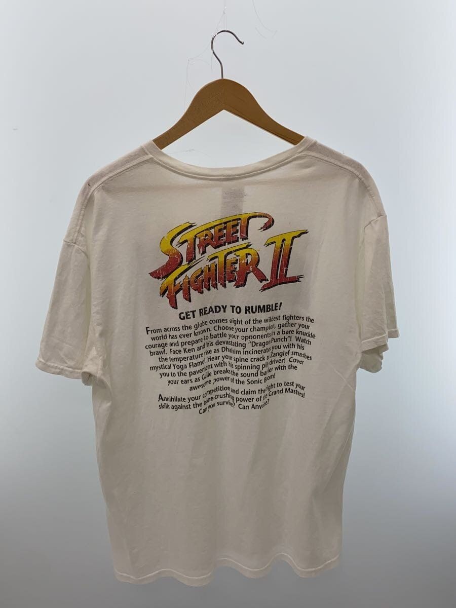ALTRA T shirt altre marche anni 90 Street Fighter II stampa maglietta double face ST 2 usata