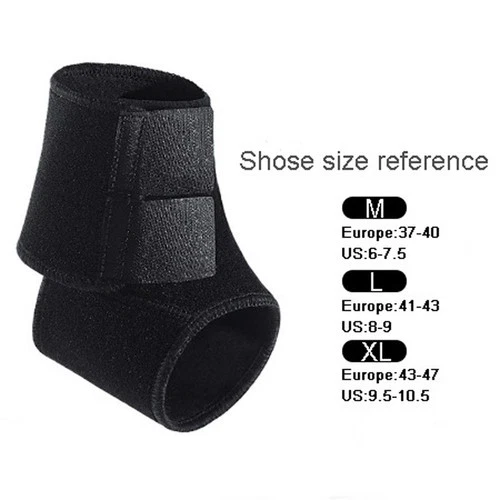 Ankle Brace Support Compression Sleeve Foot Wrap Pain Relief Sports Protection - Picture 17 of 18