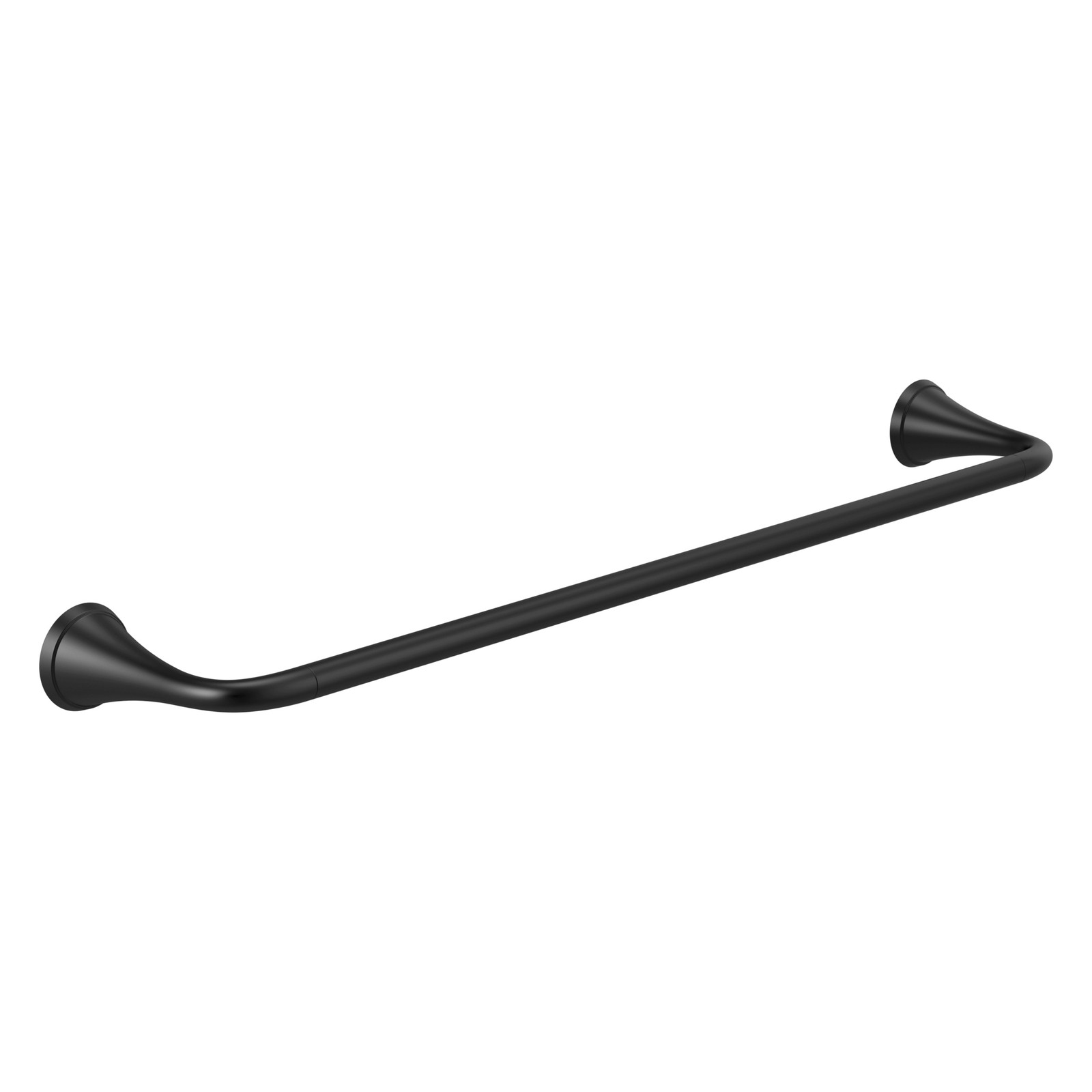 Bar 24" Zinc Matte Black 30lb Capacity