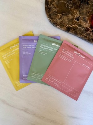   BIODANCE Real Deep Mask   4er Probier-Set | K-Beauty Gesichtsmasken