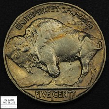 1937 D Three Legged Buffalo Nickel 5C 3 Legs (LUSTROUS HIGH GRADE RARITY!)