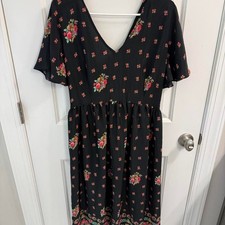 Asos Curve Midi Dress Size 16