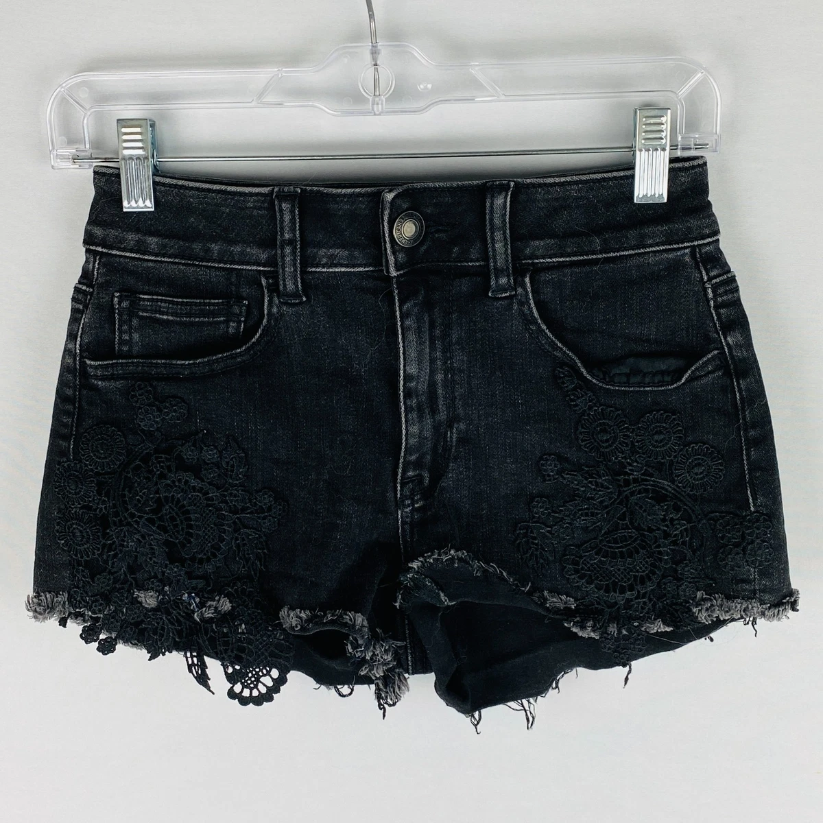 Short femme American Eagle Outfitters taille 0 shorttie découpé en