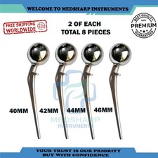 Lazcano Hip Prosthesis 40, 42, 44, 46mm Size 2 PCS Each Orthopedic Instruments